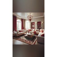 Китайский ковер 002006 Красный